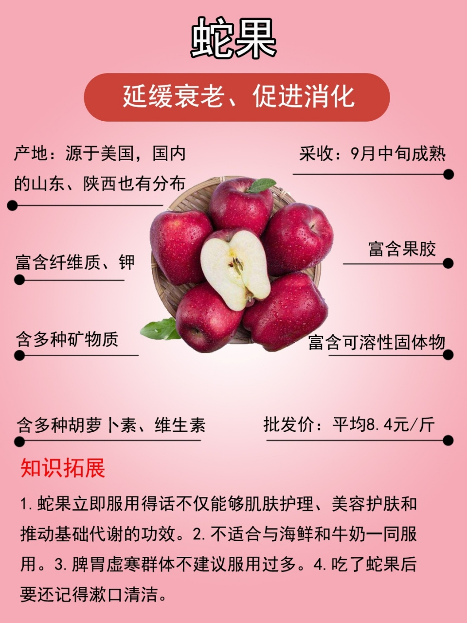 花牛苹果和蛇果的区别,对不起,我分不清75 苹果的营养价值丰富 不仅