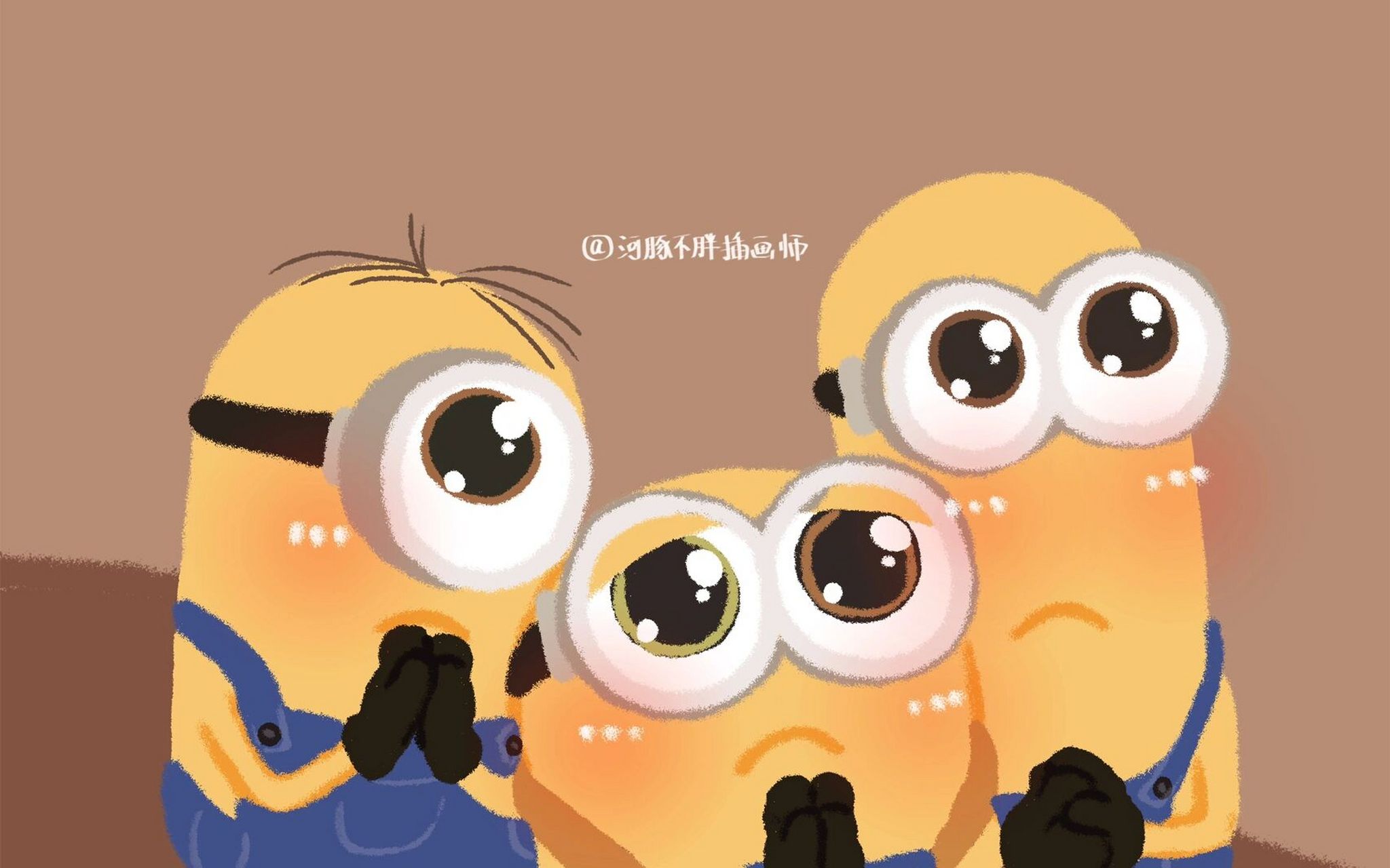 壁纸# #打工人壁纸# #电脑桌面# #壁纸分享# #ipad壁纸# #小黄人