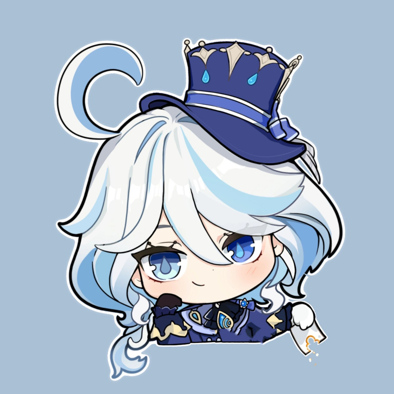 水神芙卡洛斯 q版水神