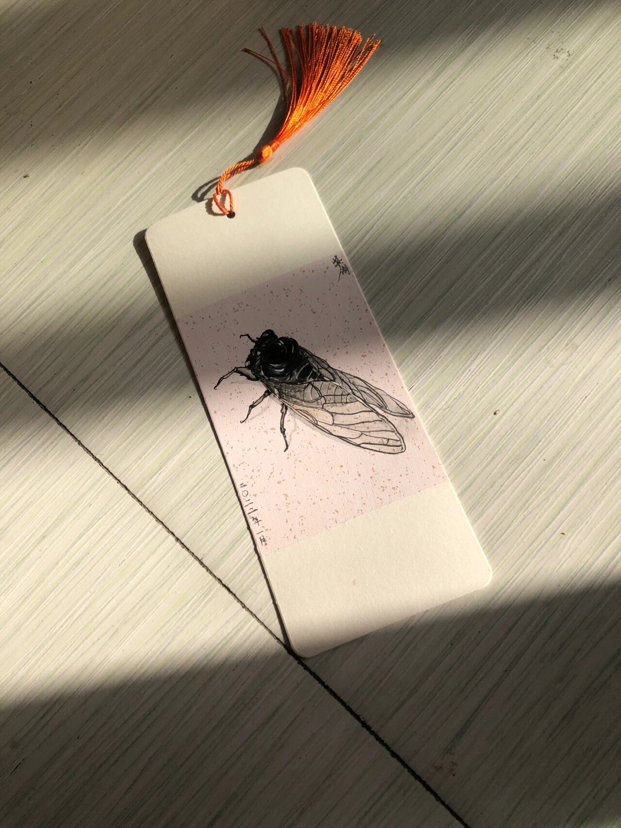 给小孩画的各种昆虫书签