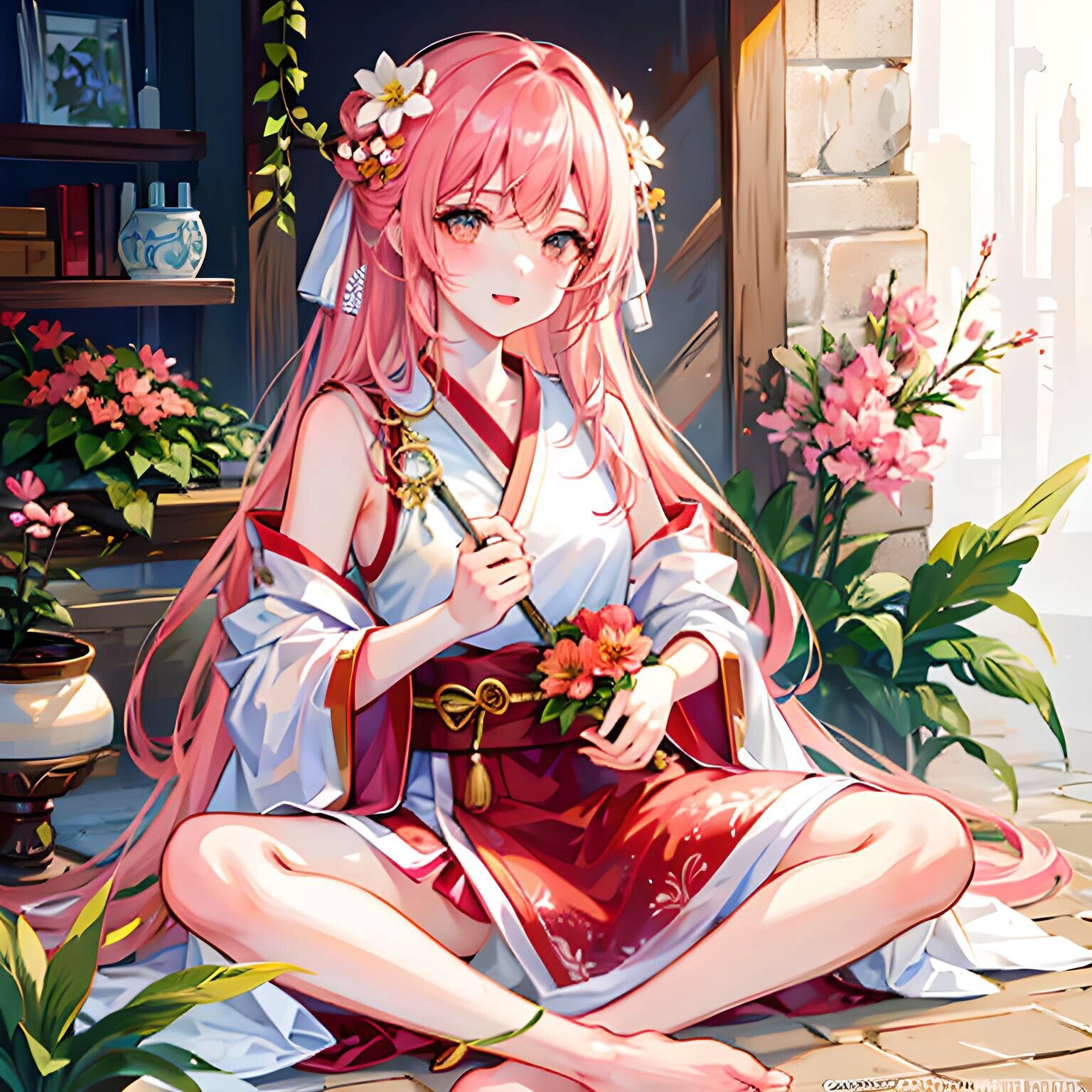 绘画素材>国风动漫少女>二次元甜酷头像