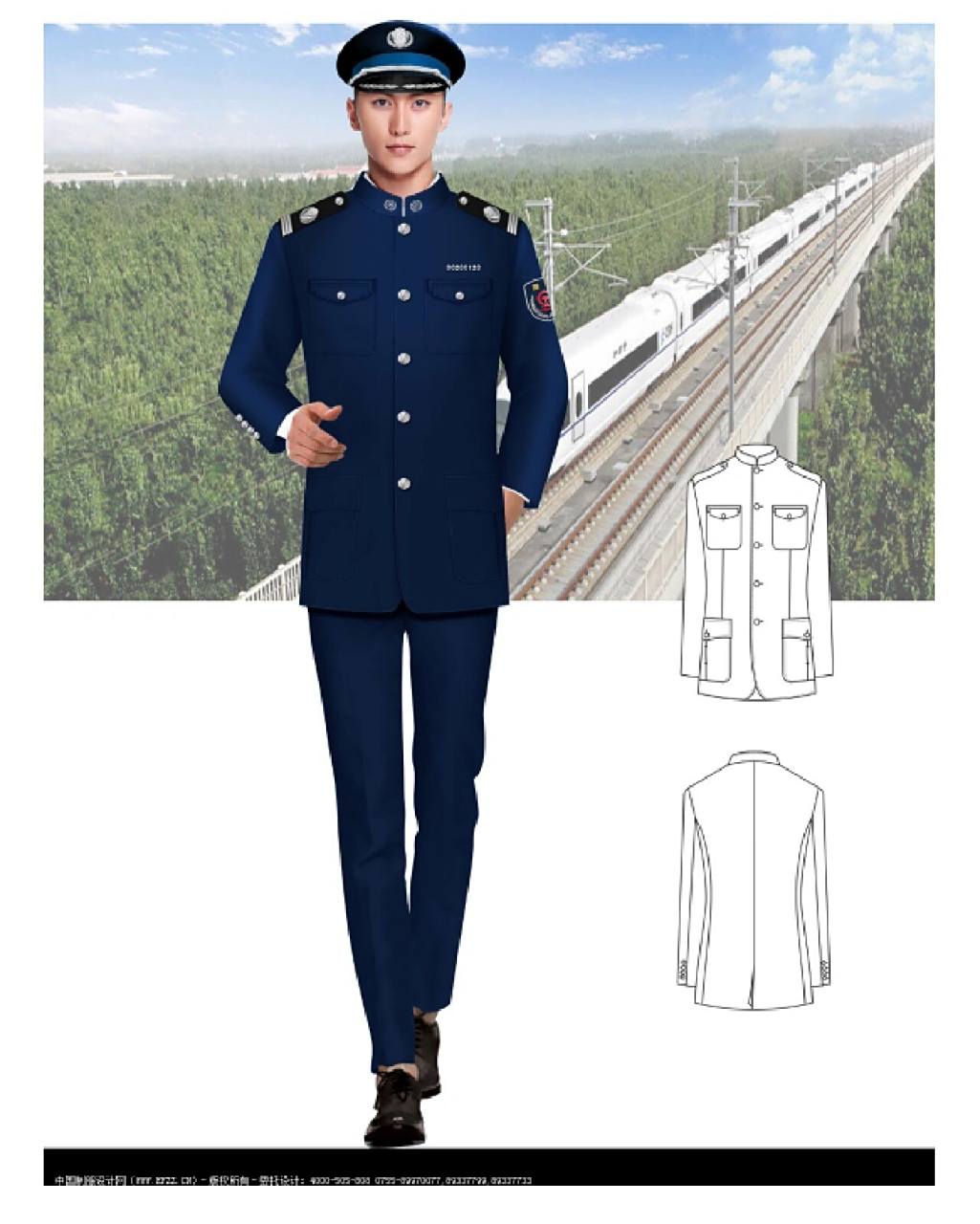 在公务员系统里,有很多人每天会穿着制服上班.