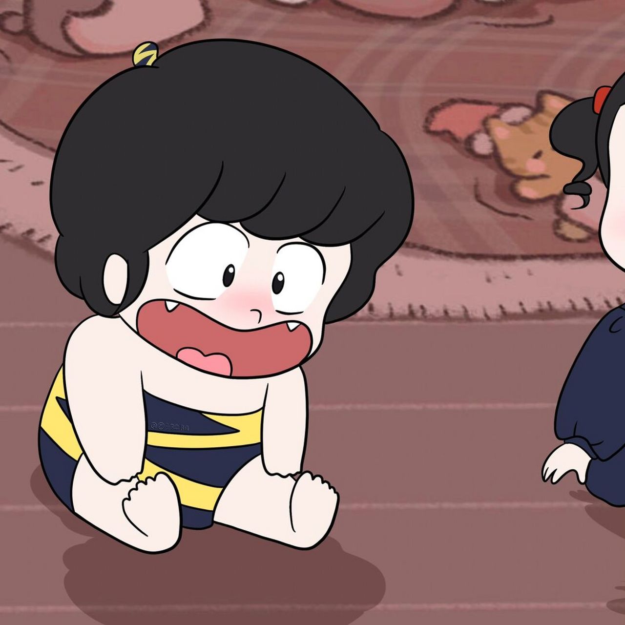 单图来了～ #动漫头像# #情头# #动漫情头# #福星小子# #可爱头像