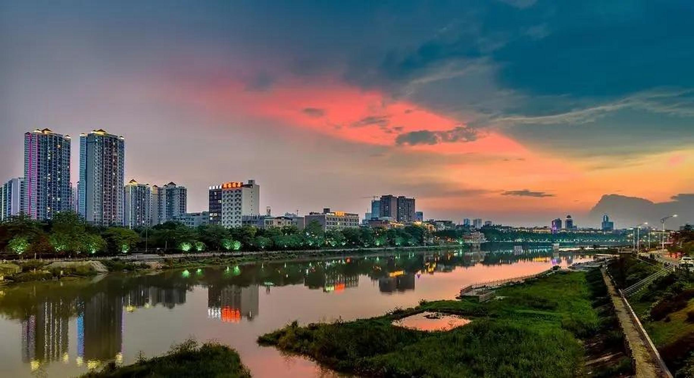 北流市语言的分布 北流市位于广西东南部,玉林市东部.