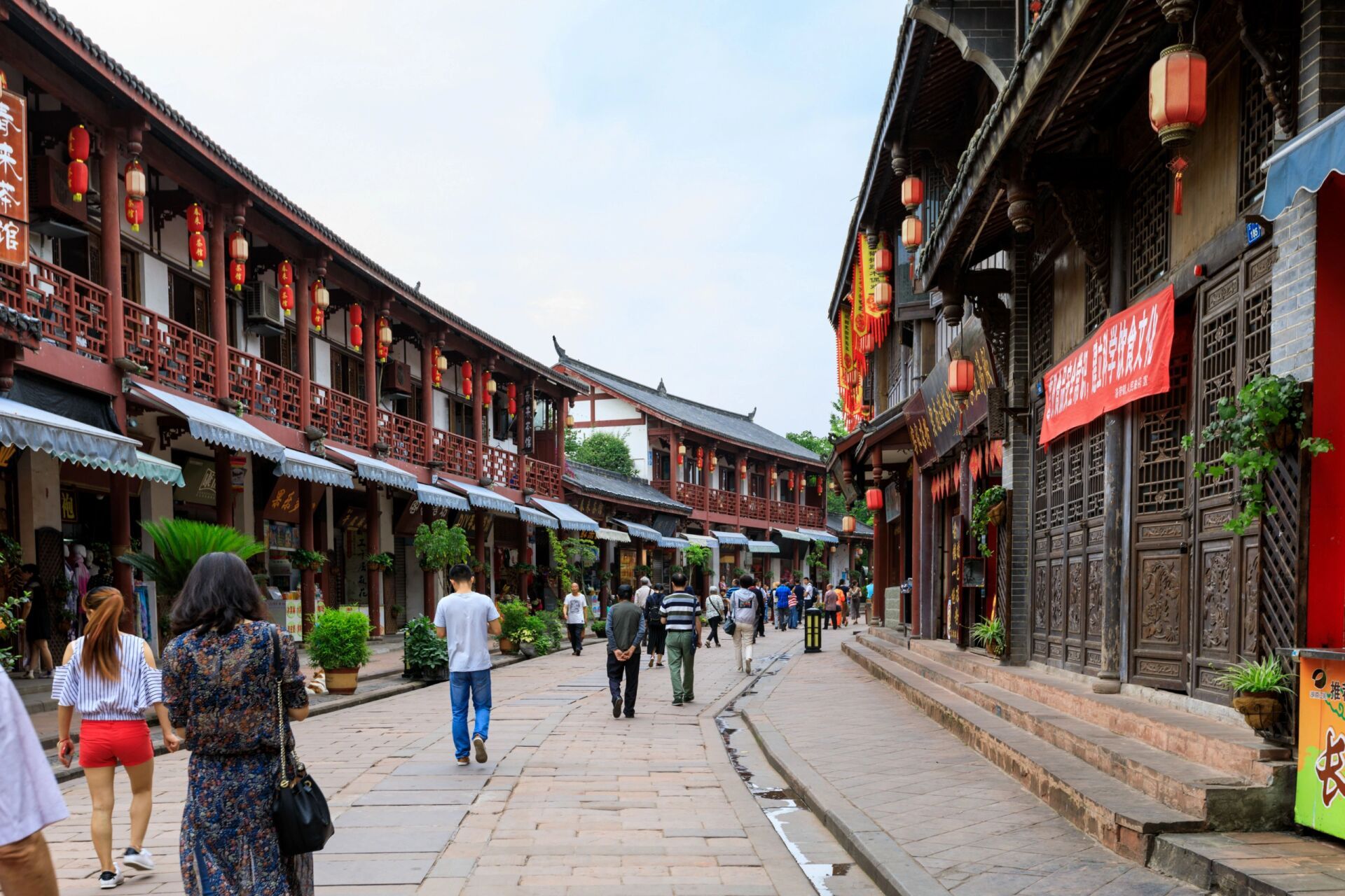 发榜:成都最美古镇(上) 前五名——1,平乐古镇:邛崃市,国家4a景区,"茶