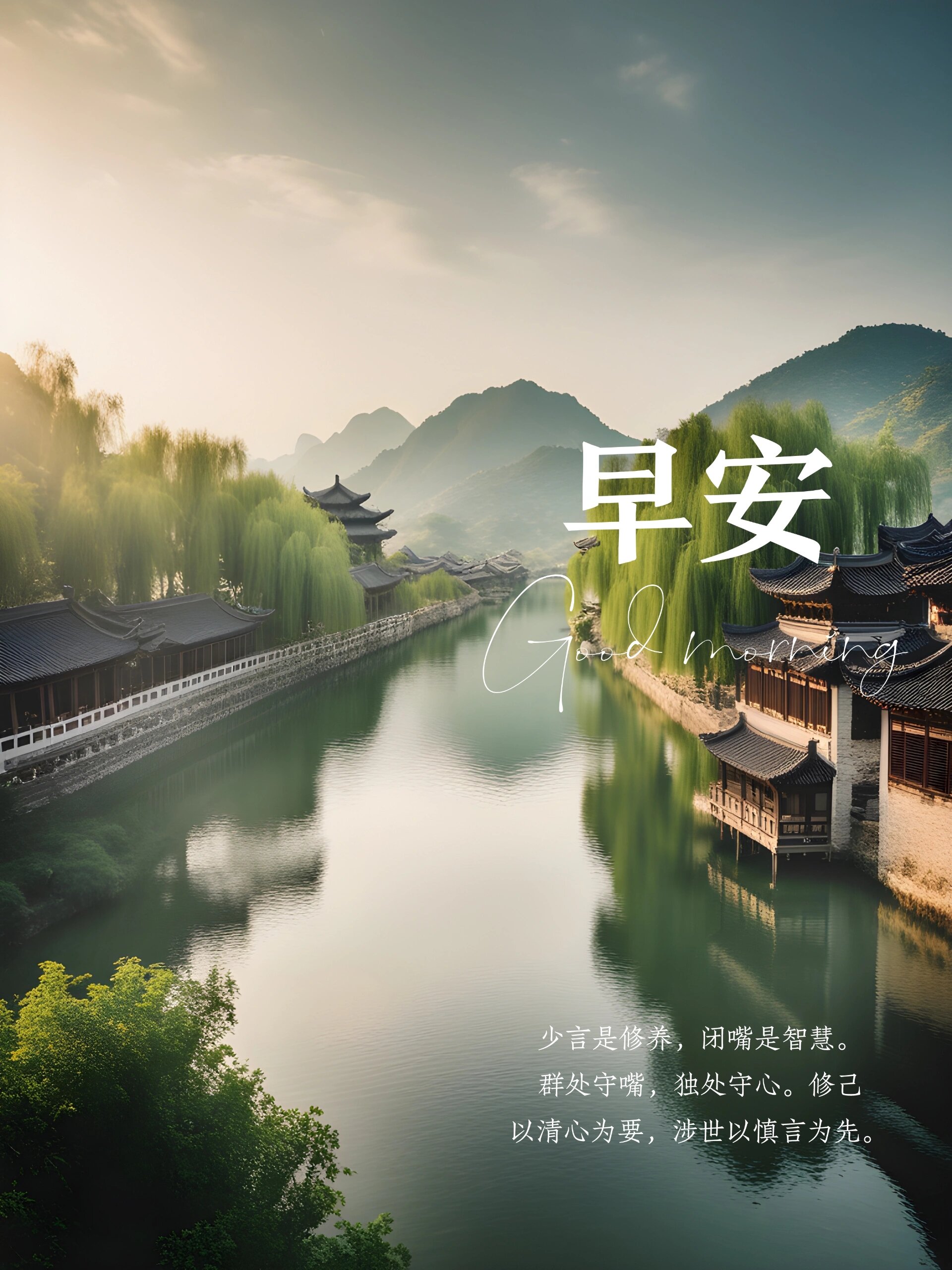 美好的一天开始了!