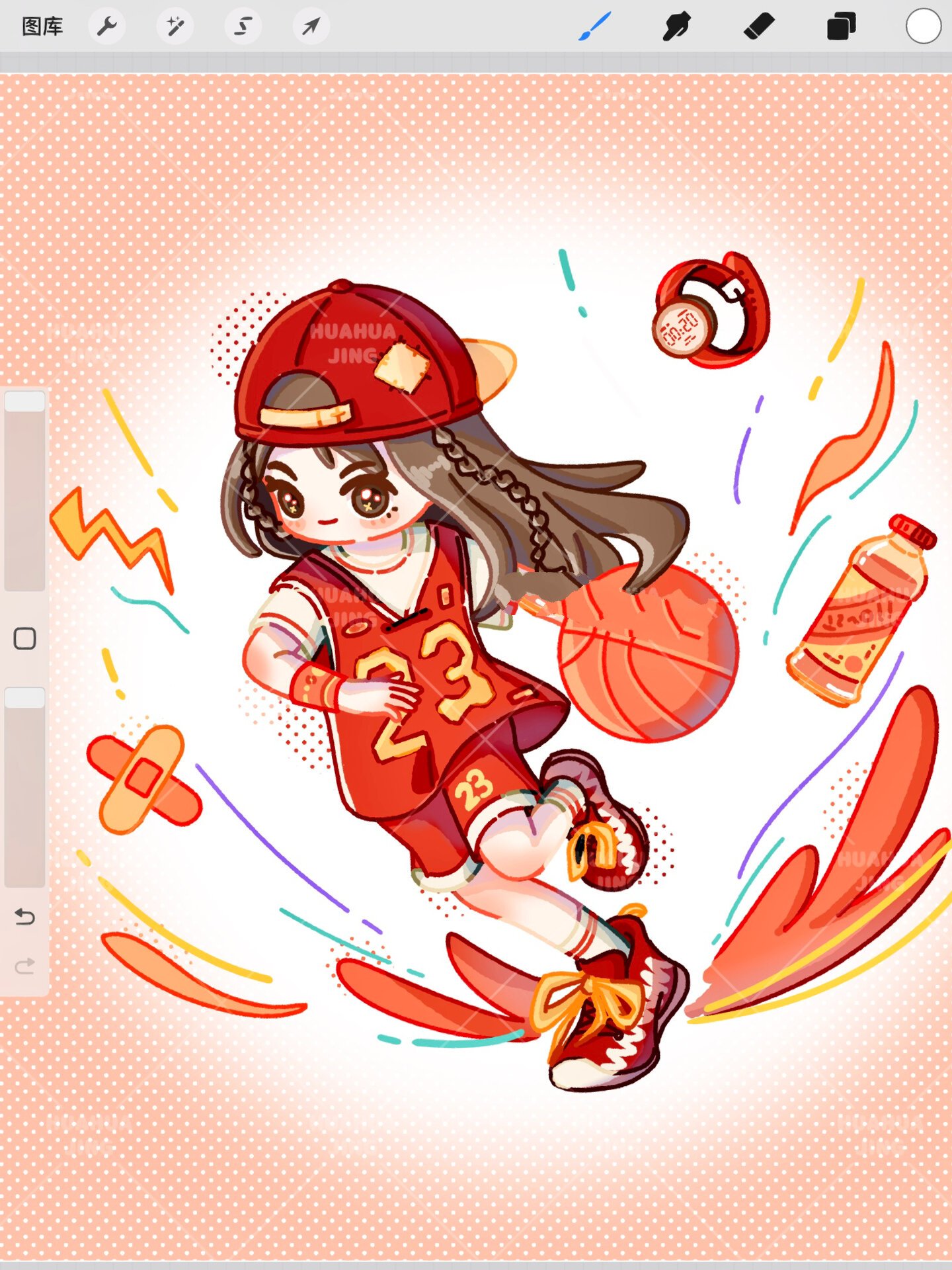 不同职业小女孩