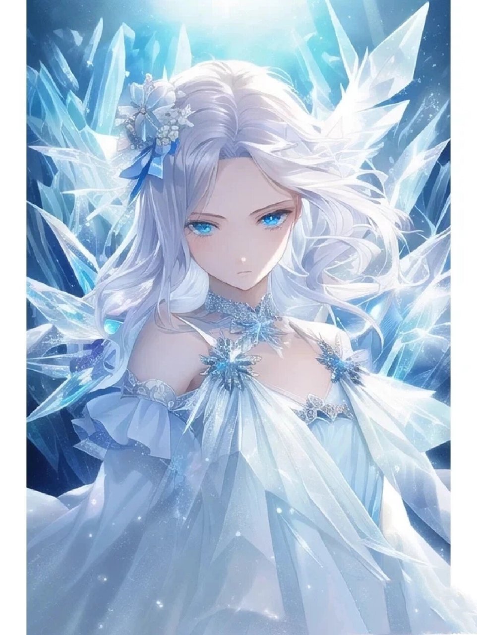 自创冰系武魂全部套魂骨 冰系武魂全套魂骨: 冰天雪女右臂骨技能:寂灭