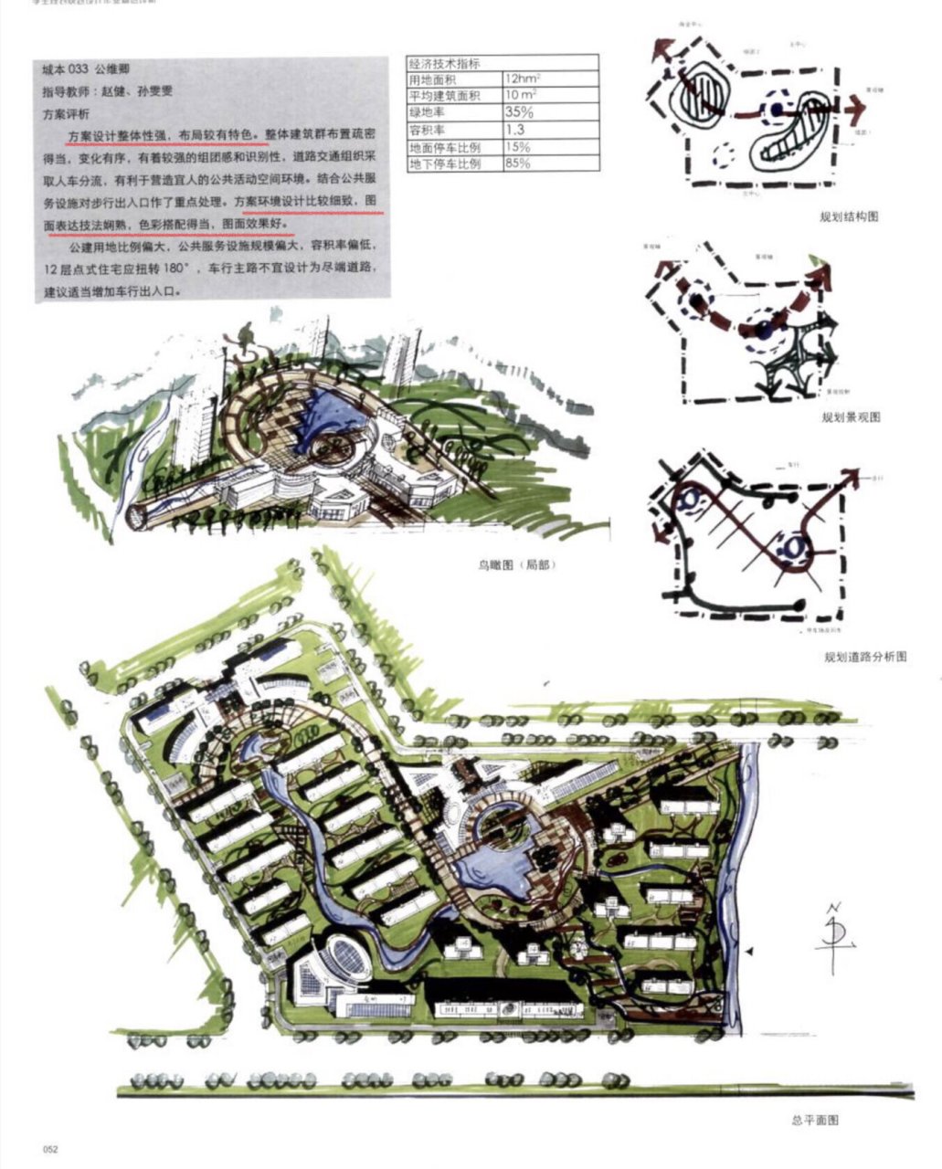 居住区规划优秀案例图片