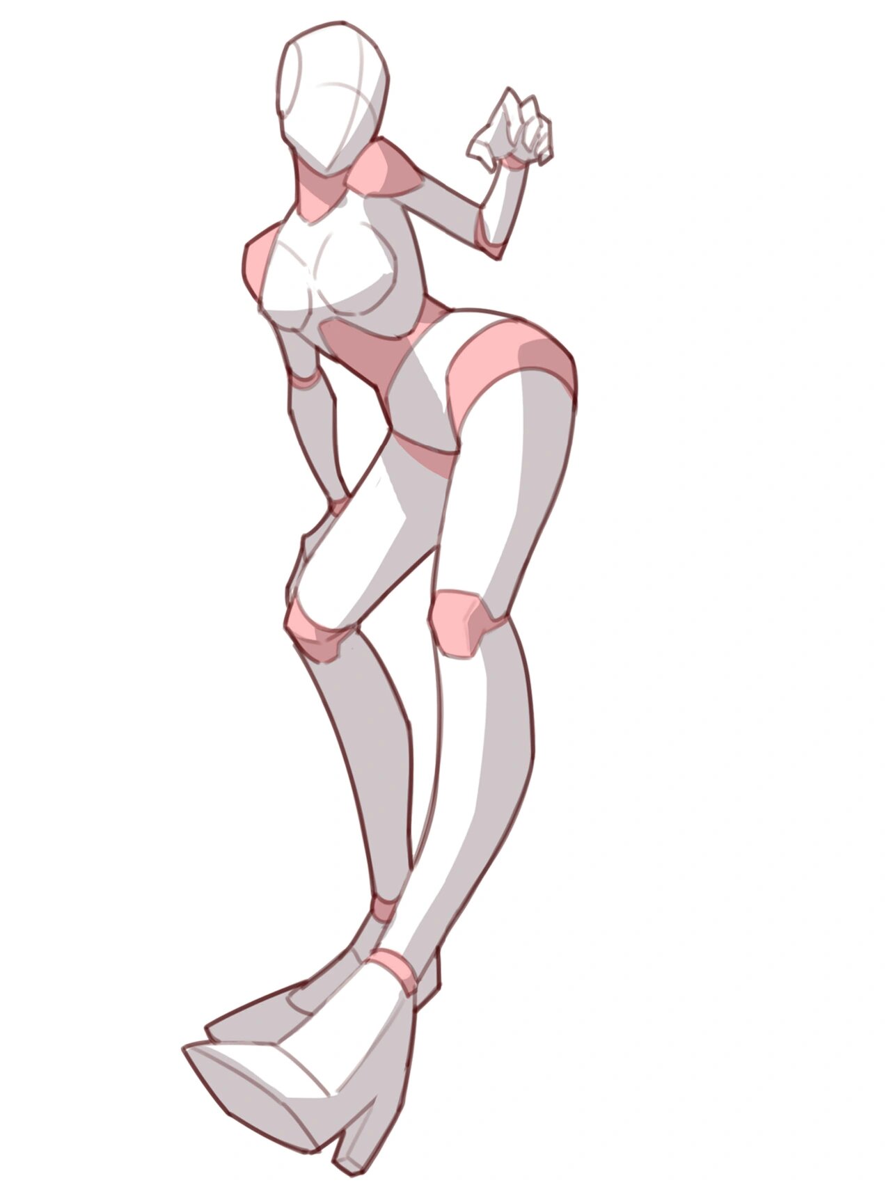 【绘画打卡】人体结构大透视练习5/1