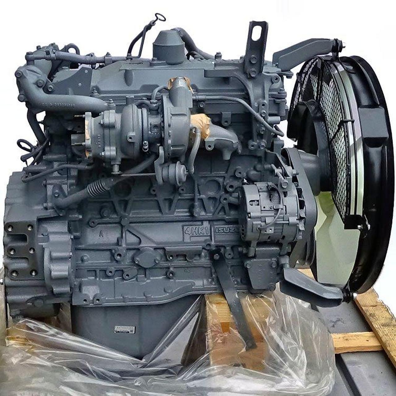 五十铃4hk1发动机.