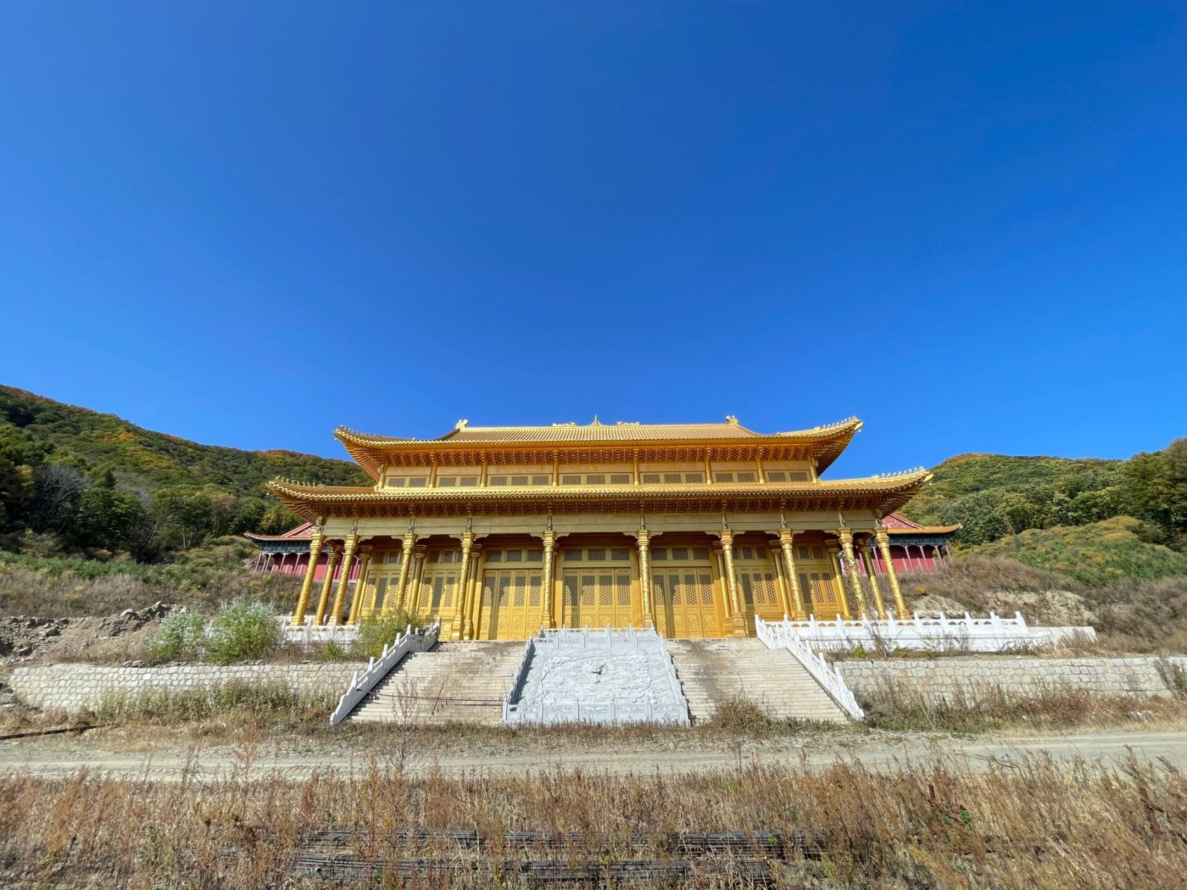 吉林省吉林市·弥勒寺 一处神秘的欢喜地 欢喜,来自于,一路沿江路的