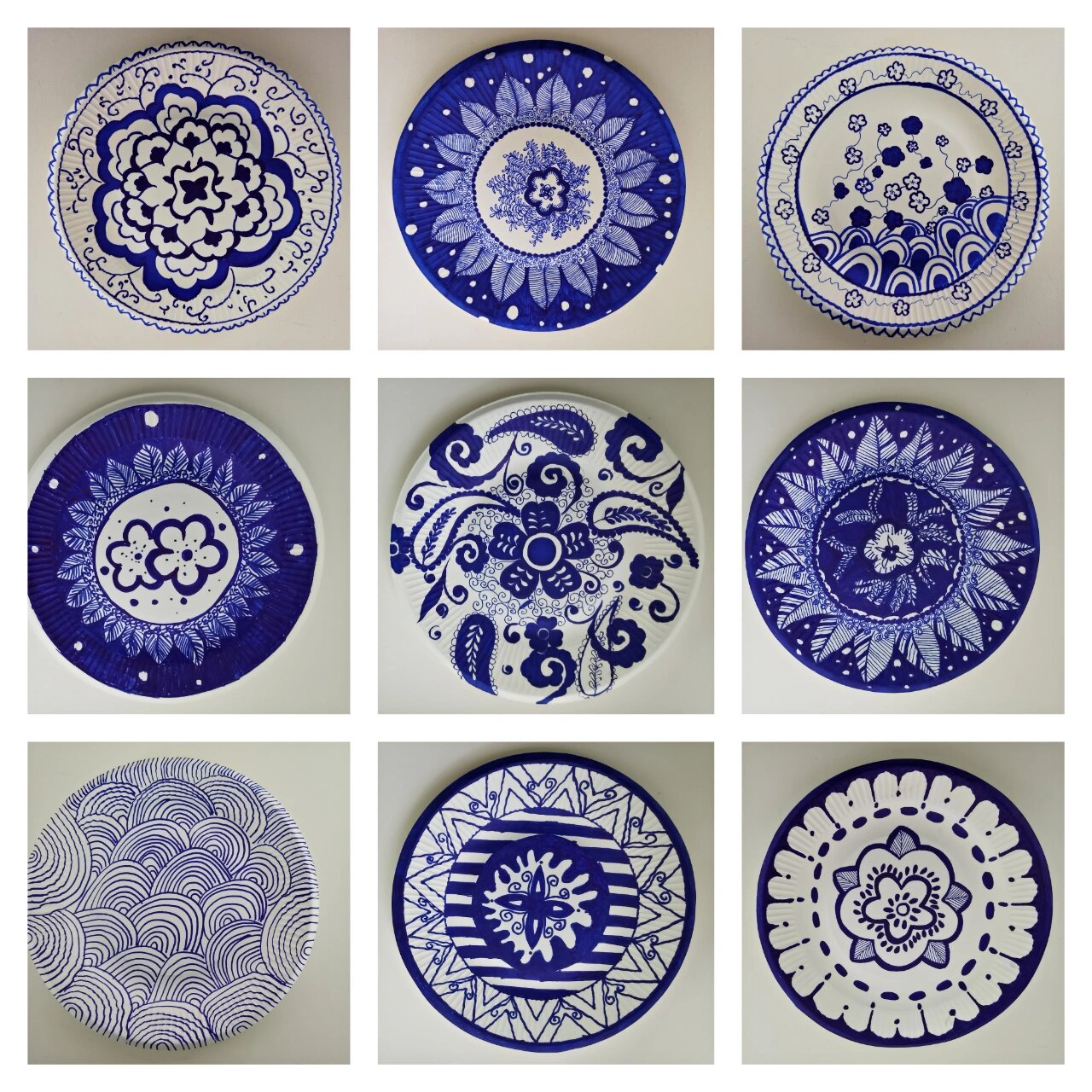 姐妹们满满的心血,青花瓷第三波!