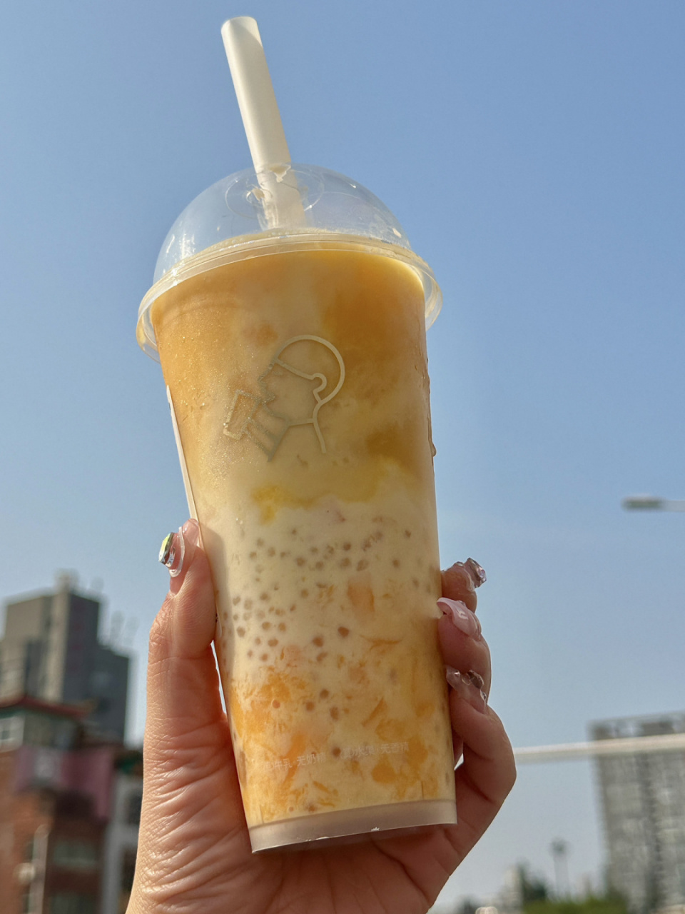 姐妹们这杯真的值得连喝三天!芒果脑袋真的喝不腻!