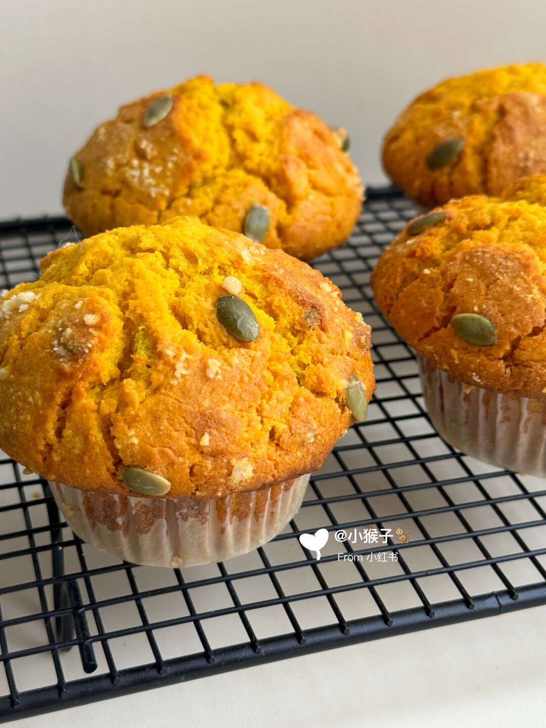 搅一搅南瓜麦芬蛋糕,有手就会 姐妹们,适合烘培小白做的蛋糕快去试试