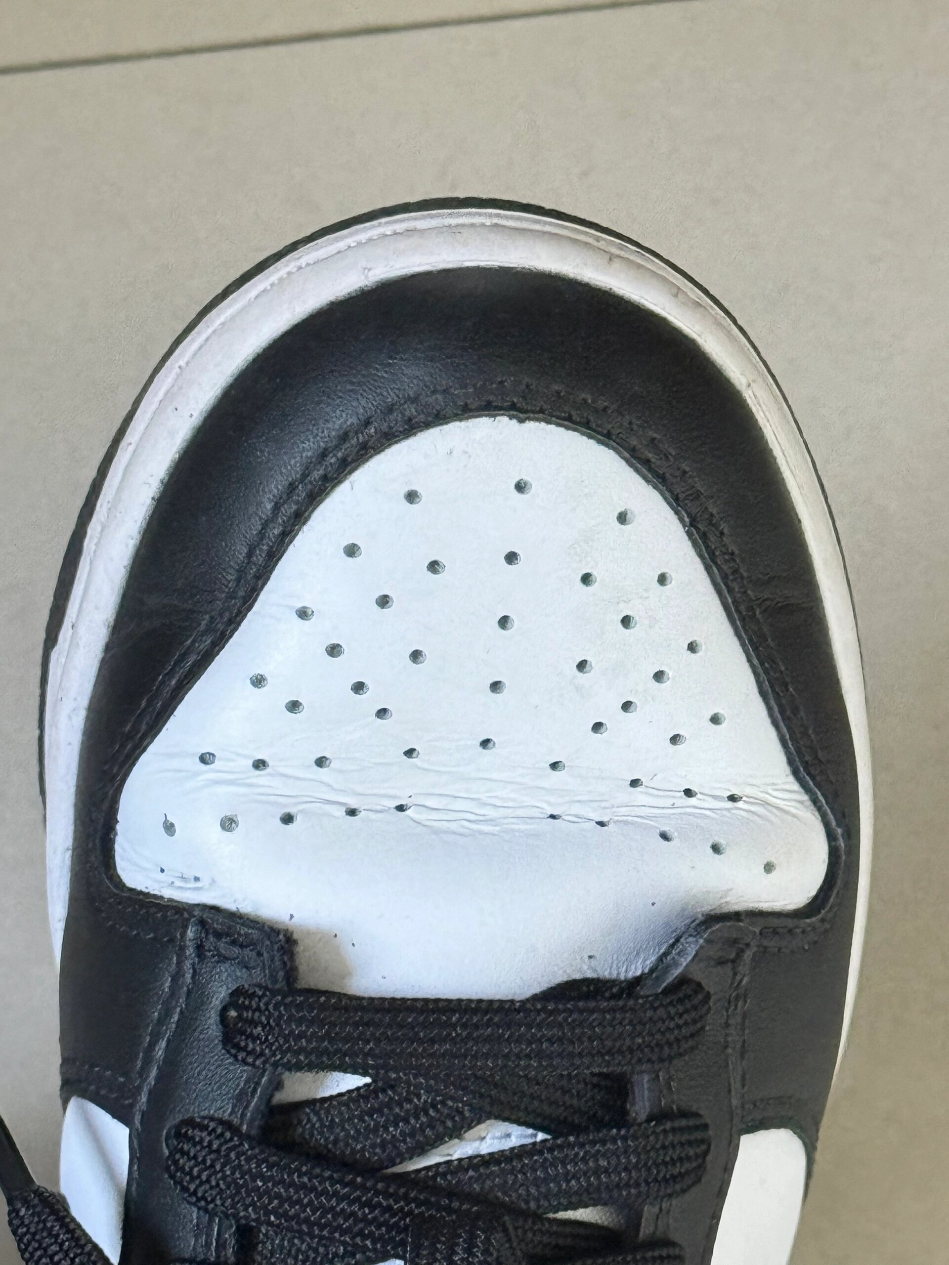 nike dunk这种折痕