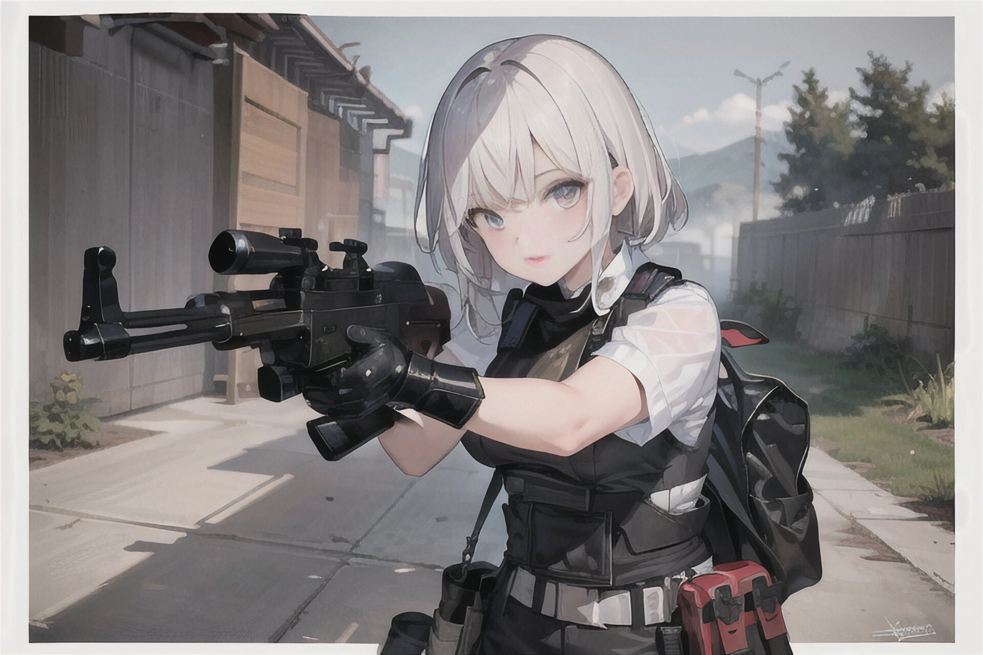 持枪少女二刺猿版本