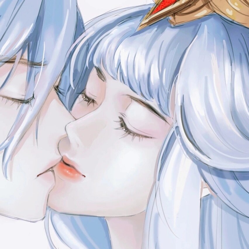 王者荣耀情侣头像李白王昭君 身无彩凤双飞翼94