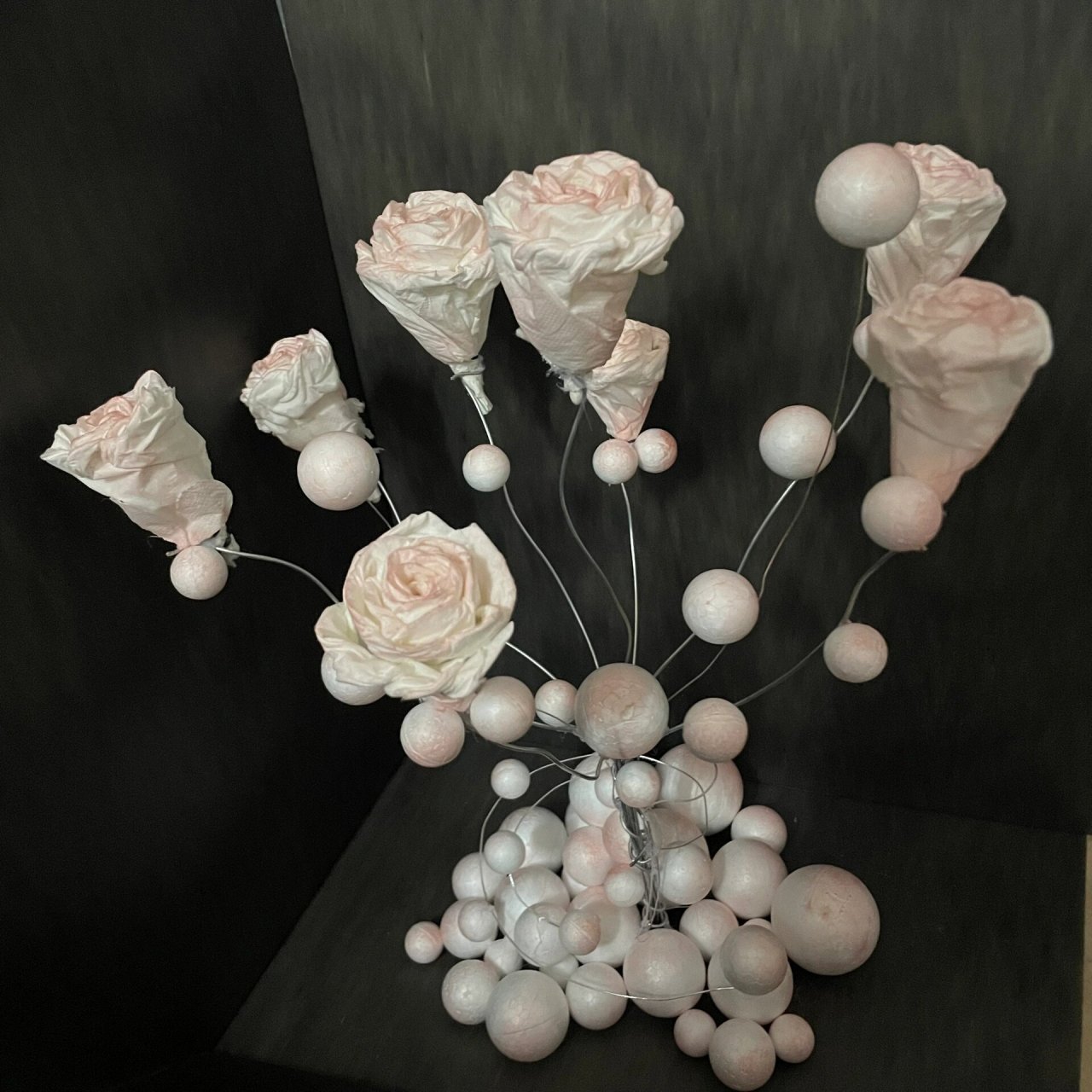 立体构成 点的构成作业