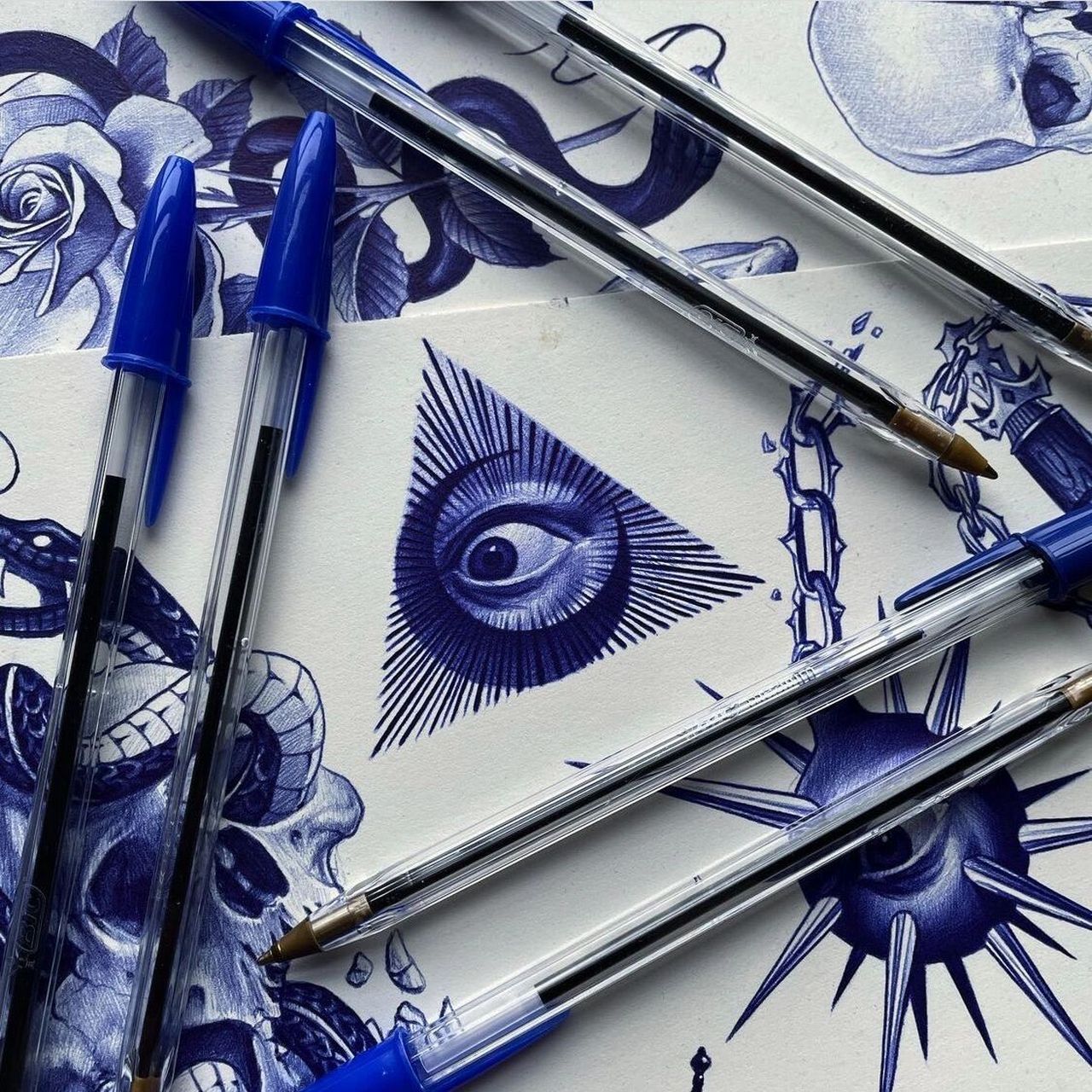 9915各种眼睛圆珠笔9815