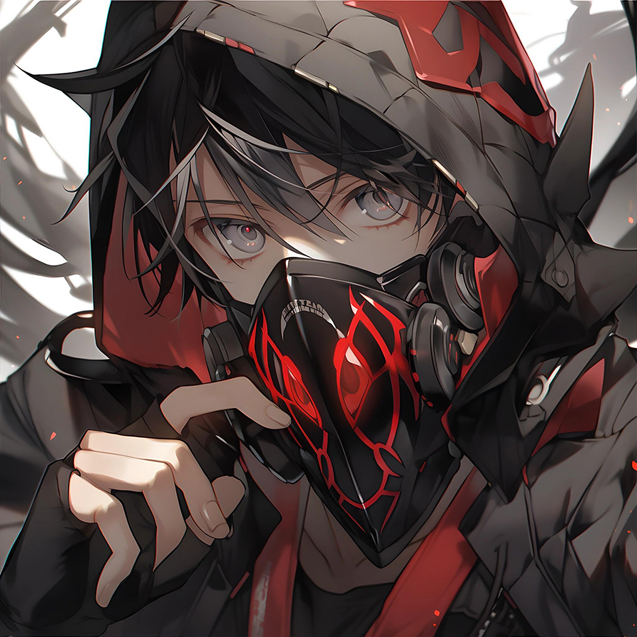 这款杀气十足的动漫头像男,简直燃爆了!