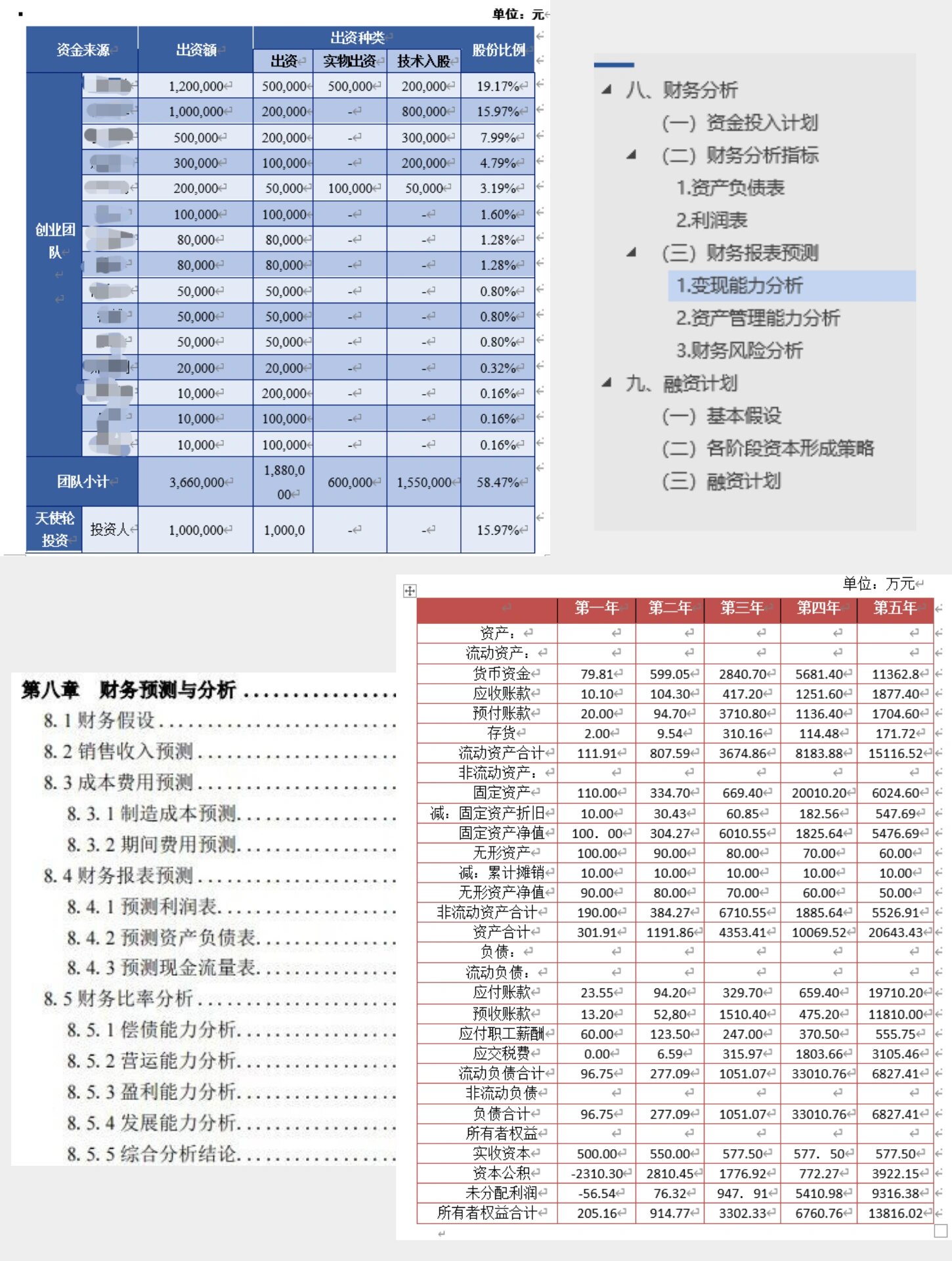 互联网项目计划书模板财务分析(互联网项目计划书模板财务分析报告)