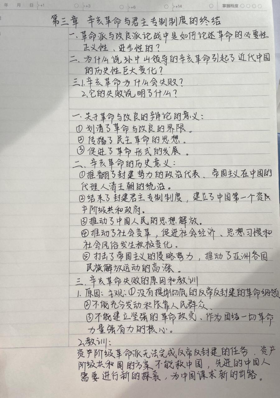 第三章 辛亥革命与君主专制制度的终结