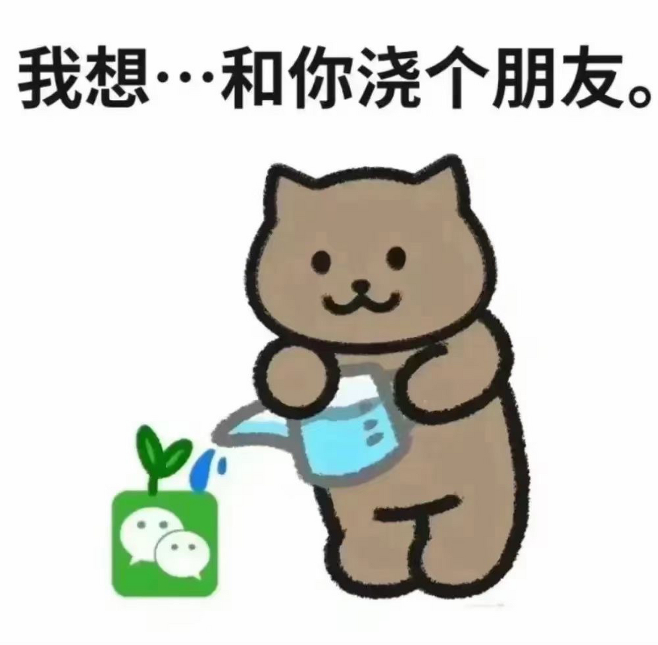 姐妹们快用这个表情包问你的crush要微信! 520没有对象的9191!