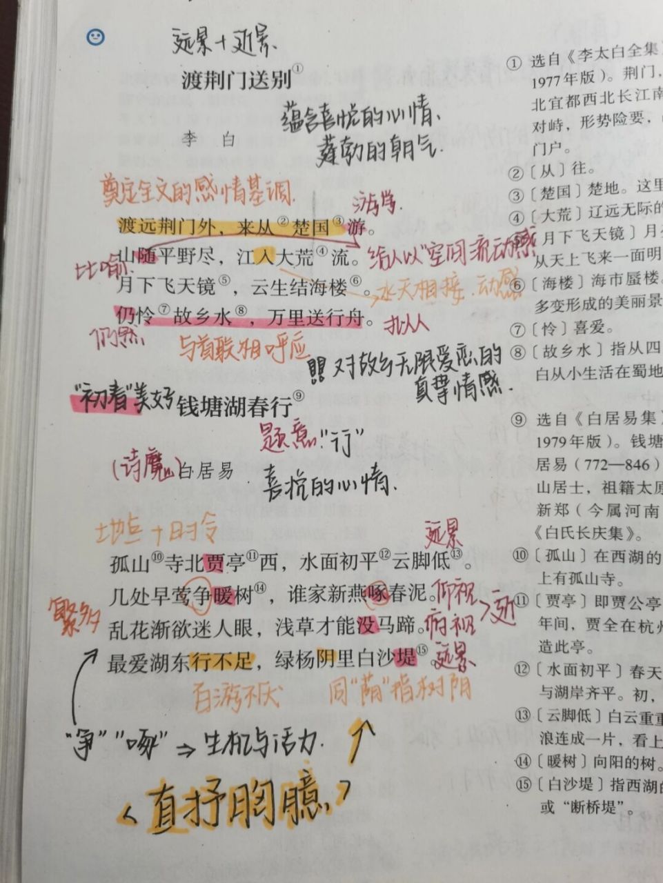 八上语文笔记 第十三课《唐诗五首》#八年级上册语文# #八上语文笔记