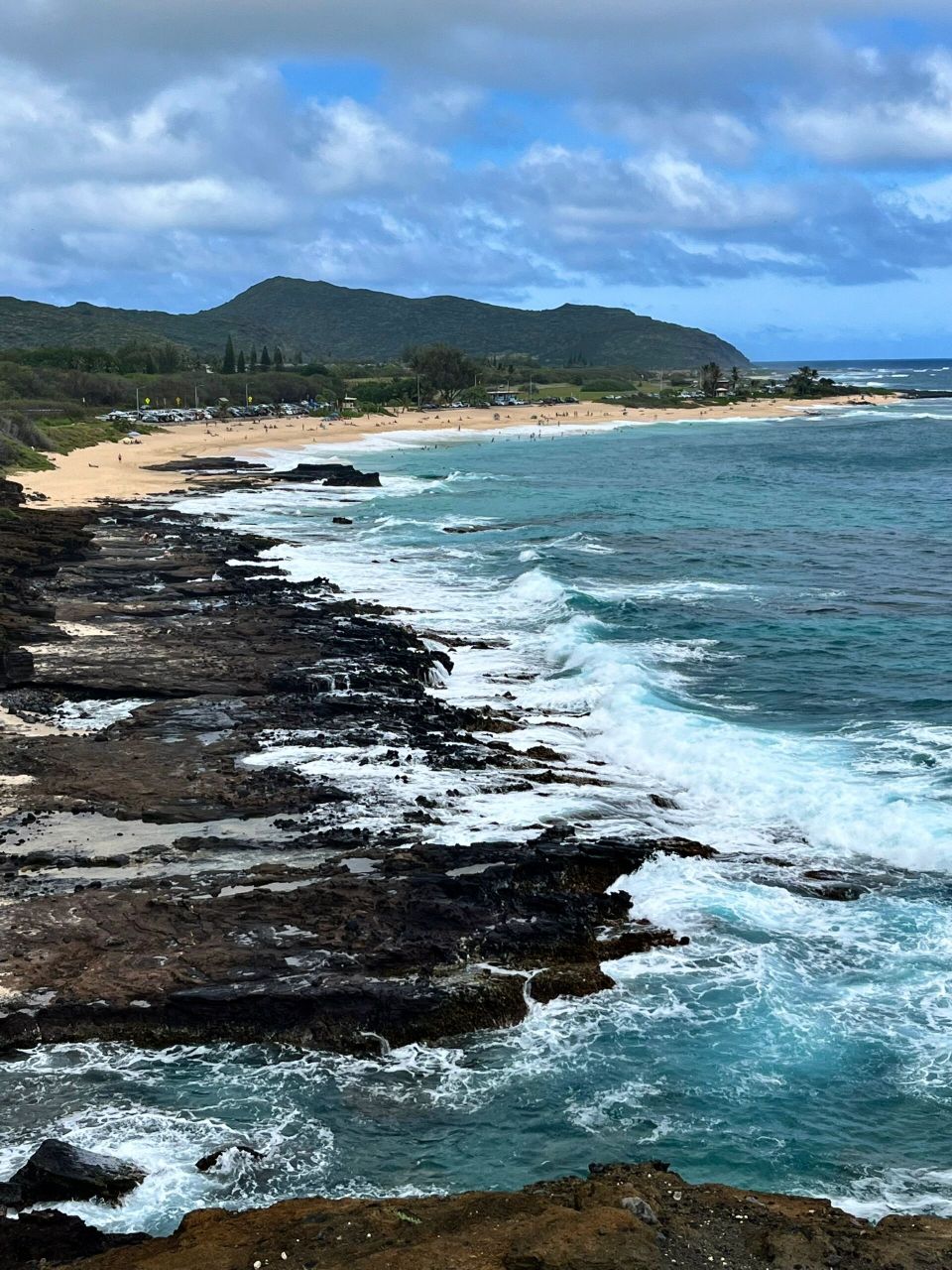 度假胜地欧胡岛-hawaii第一站7015 honolulu对游客太友好,景色美