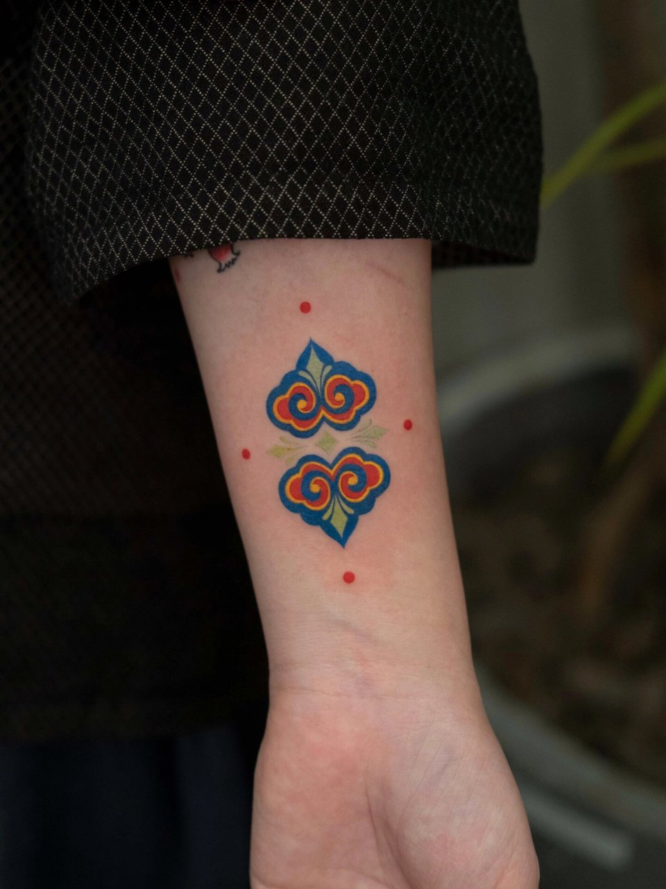 民族的就是世界的·蒙古族|云纹纹样 经典中国红·经典蒙古蓝 民族