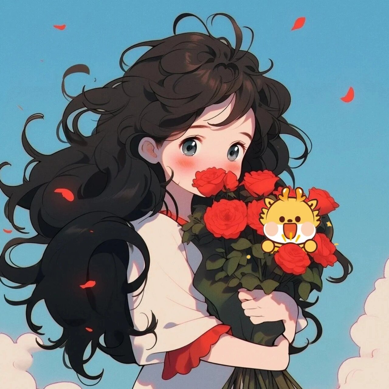 超甜情侣孕妈龙宝宝头像亲子图片准妈妈头像