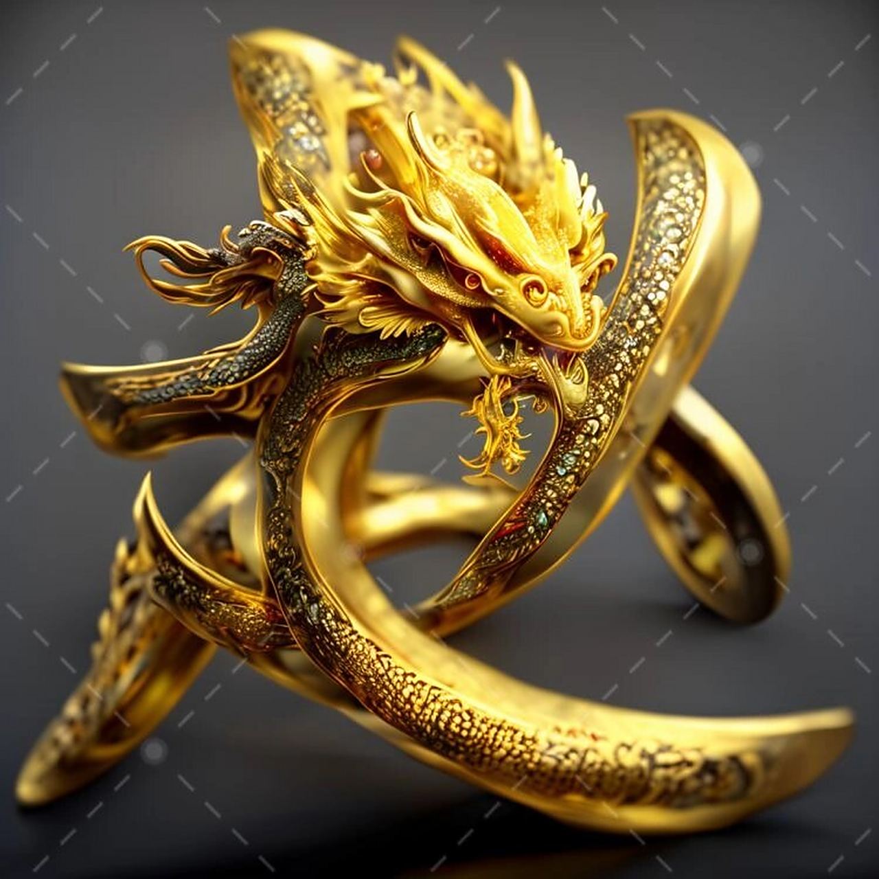 霸气黄金龙姓氏头像 霸气黄金龙姓氏头像来了