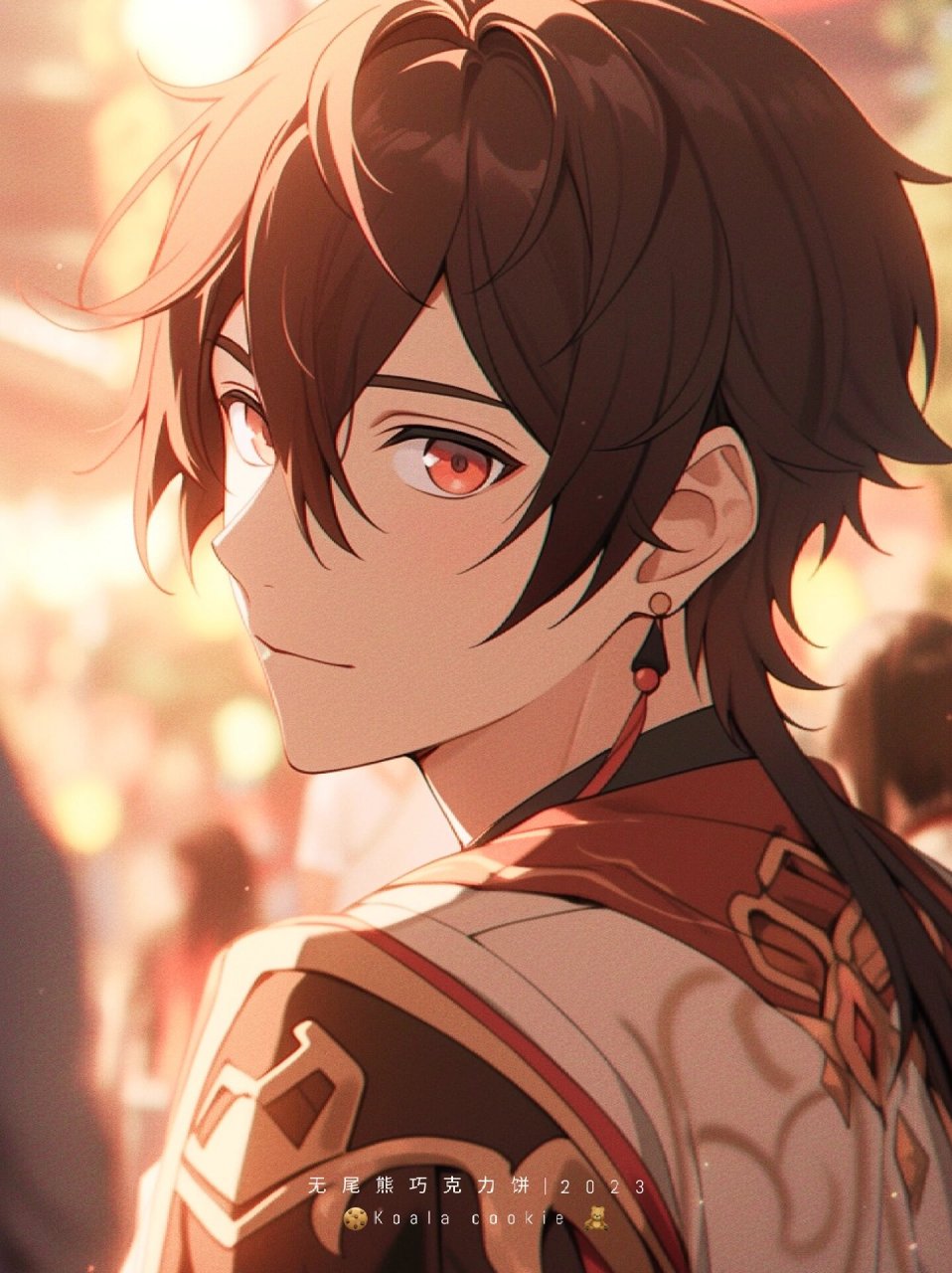 每日壁纸| 05 原神男神·大长腿钟离 prprpr