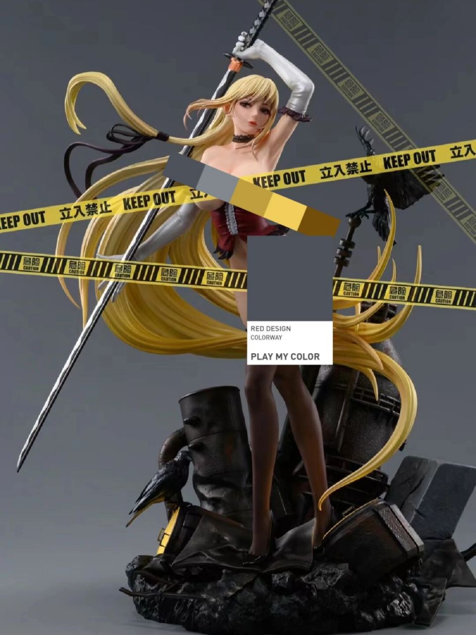 吸血鬼 #模型# #gk手办# #刃下心# #姬丝秀忒# #伤物语