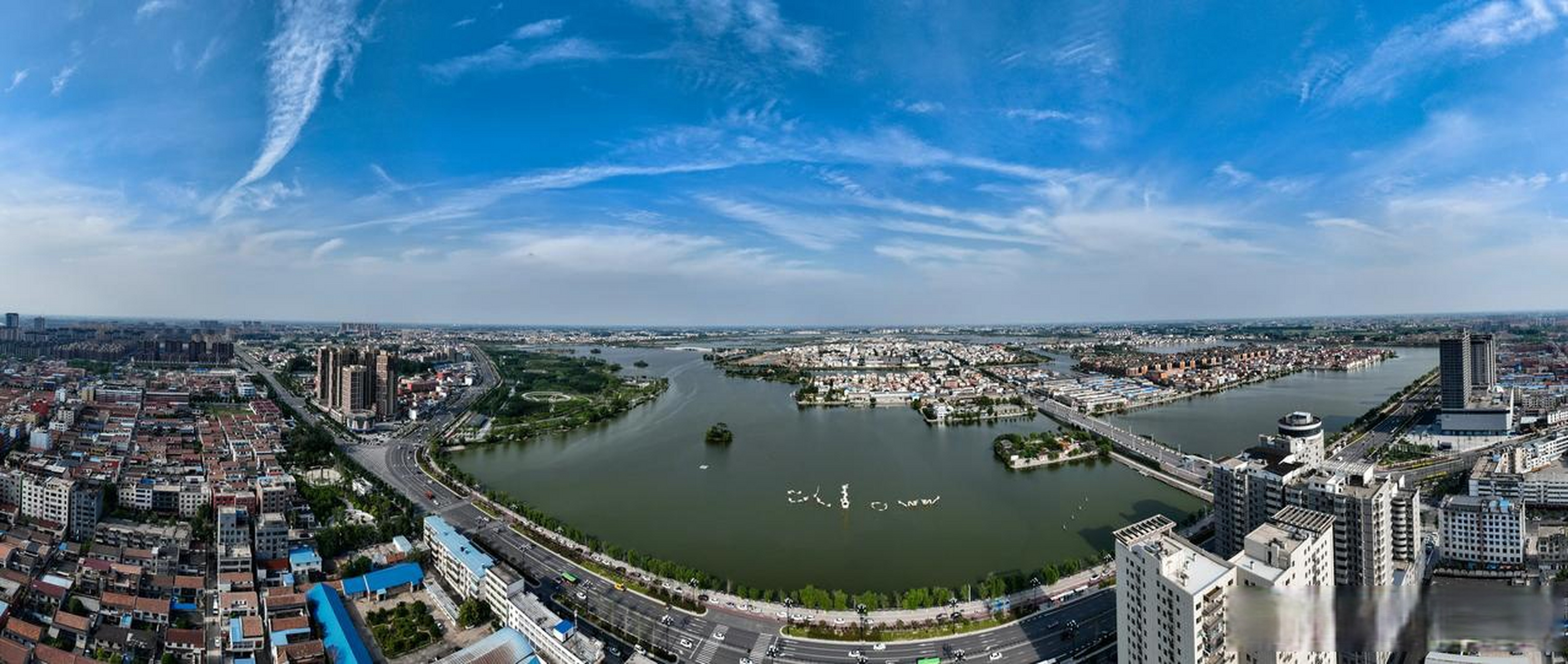 河南省周口市淮阳区坚持生态优先,大力推进龙湖国家湿地公园生态环境