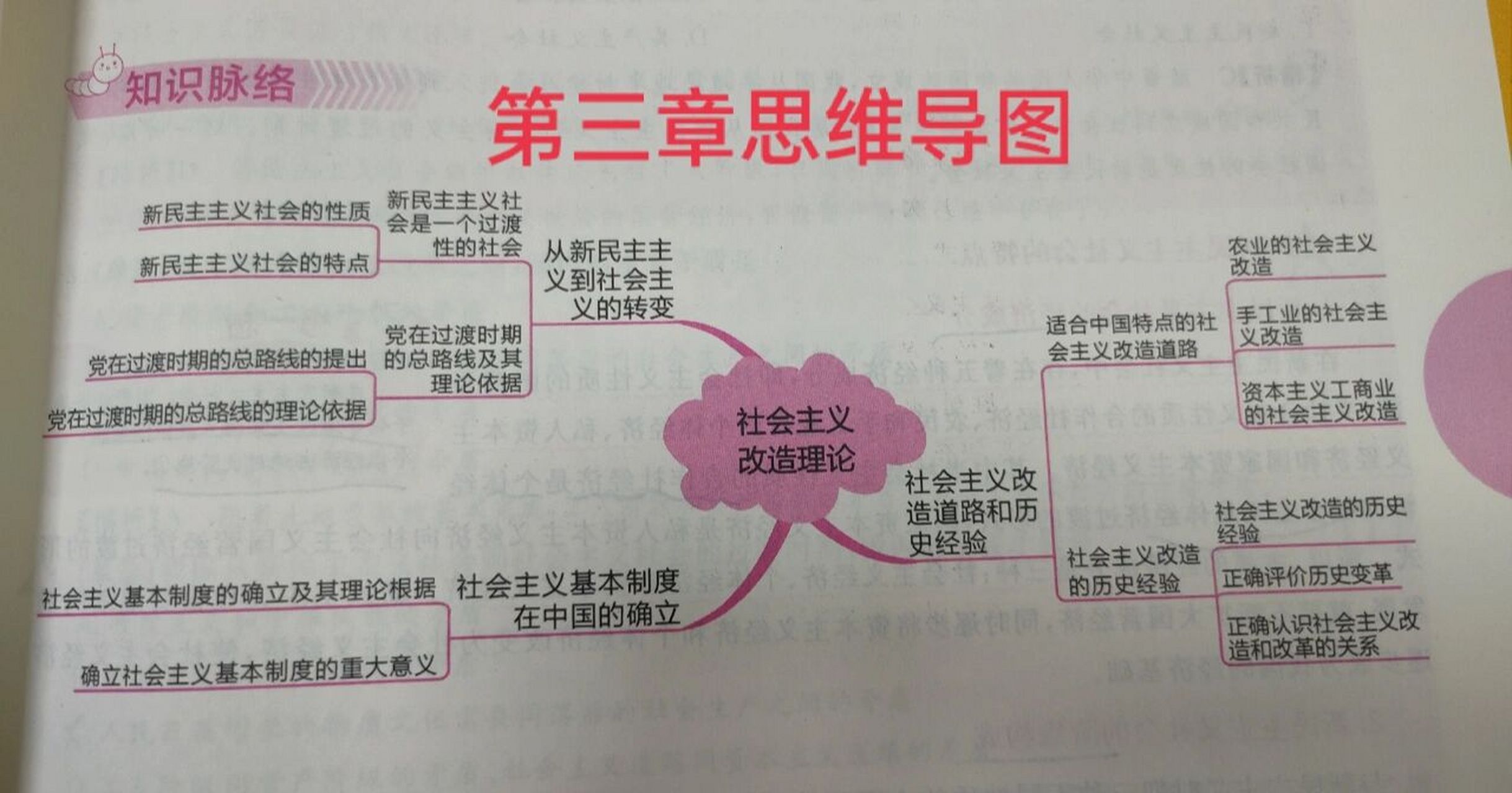 毛概知识点思维导图图片