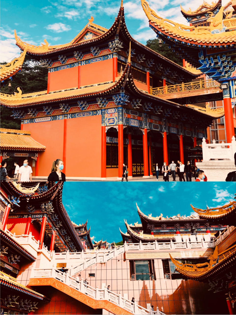 【仿佛误入皇宫】东莞大岭山森林公园—观音寺 73景点1:大岭山森林