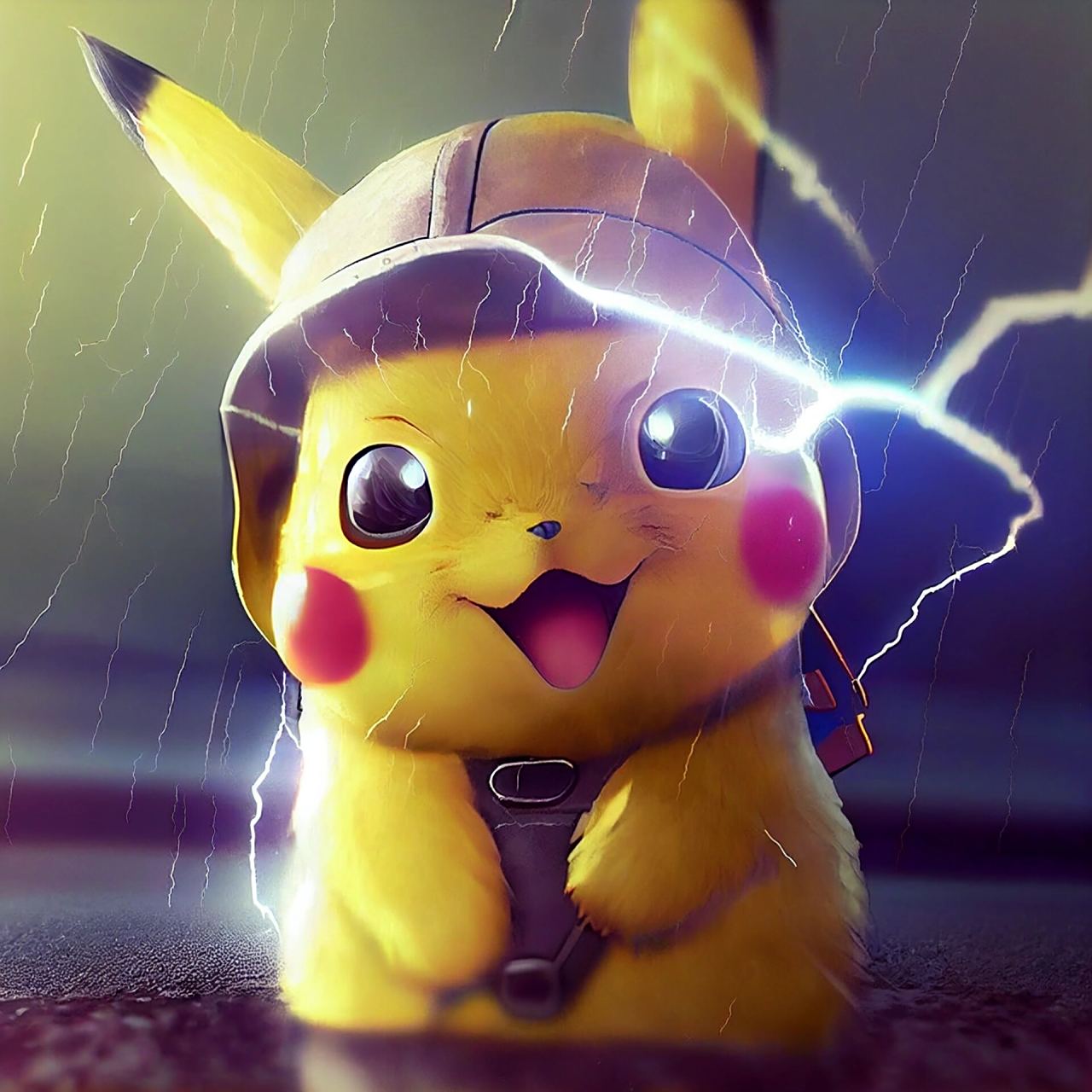 皮卡丘头像 神奇宝贝皮卡丘,喜欢可以自行拿图做头像哦～#宝可梦