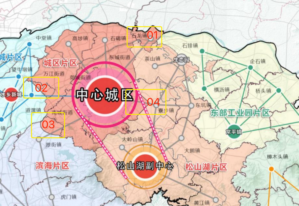 东莞片区大调整石龙及道滘厚街寮步部分划入城区黄江东坑划入松湖