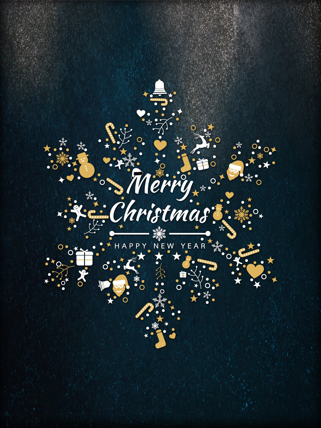 圣诞元素丨圣诞节小元素装饰组合排版合集78 96merry christmas