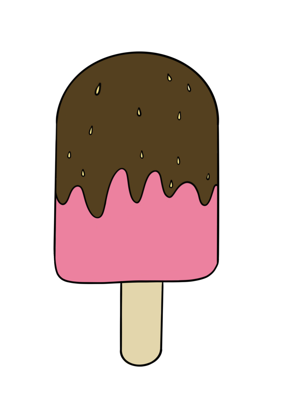 简笔画教程分享 雪糕