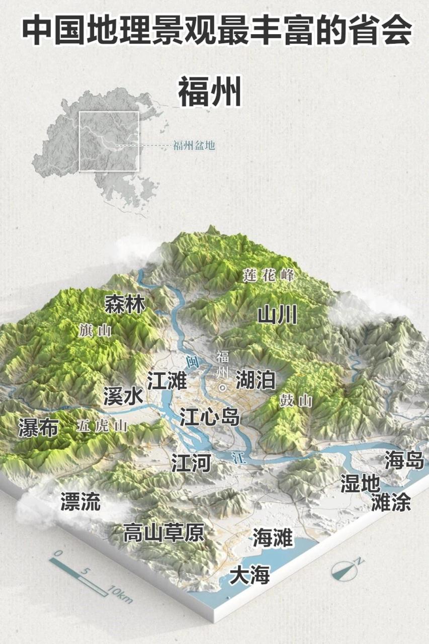 这座被誉为"中国地理形态最丰富的省会"的城市,以其复杂的地形地貌