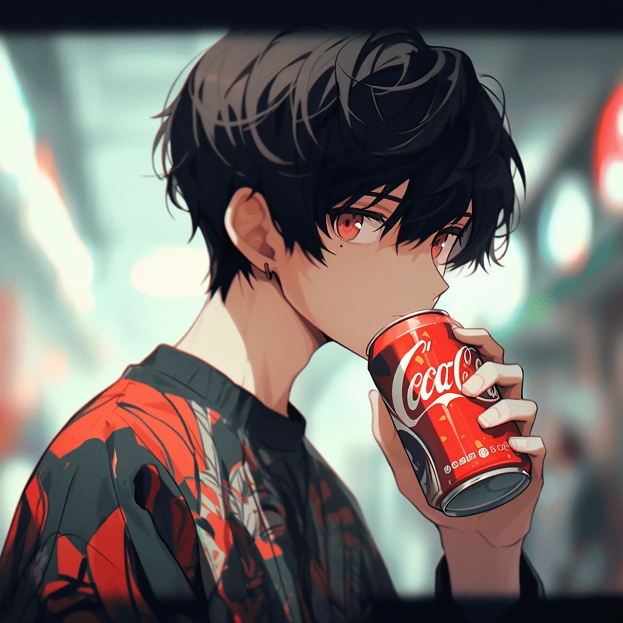 可乐男孩/男生头像 #男头# #动漫男头# #男生头像# #ai绘画##头像