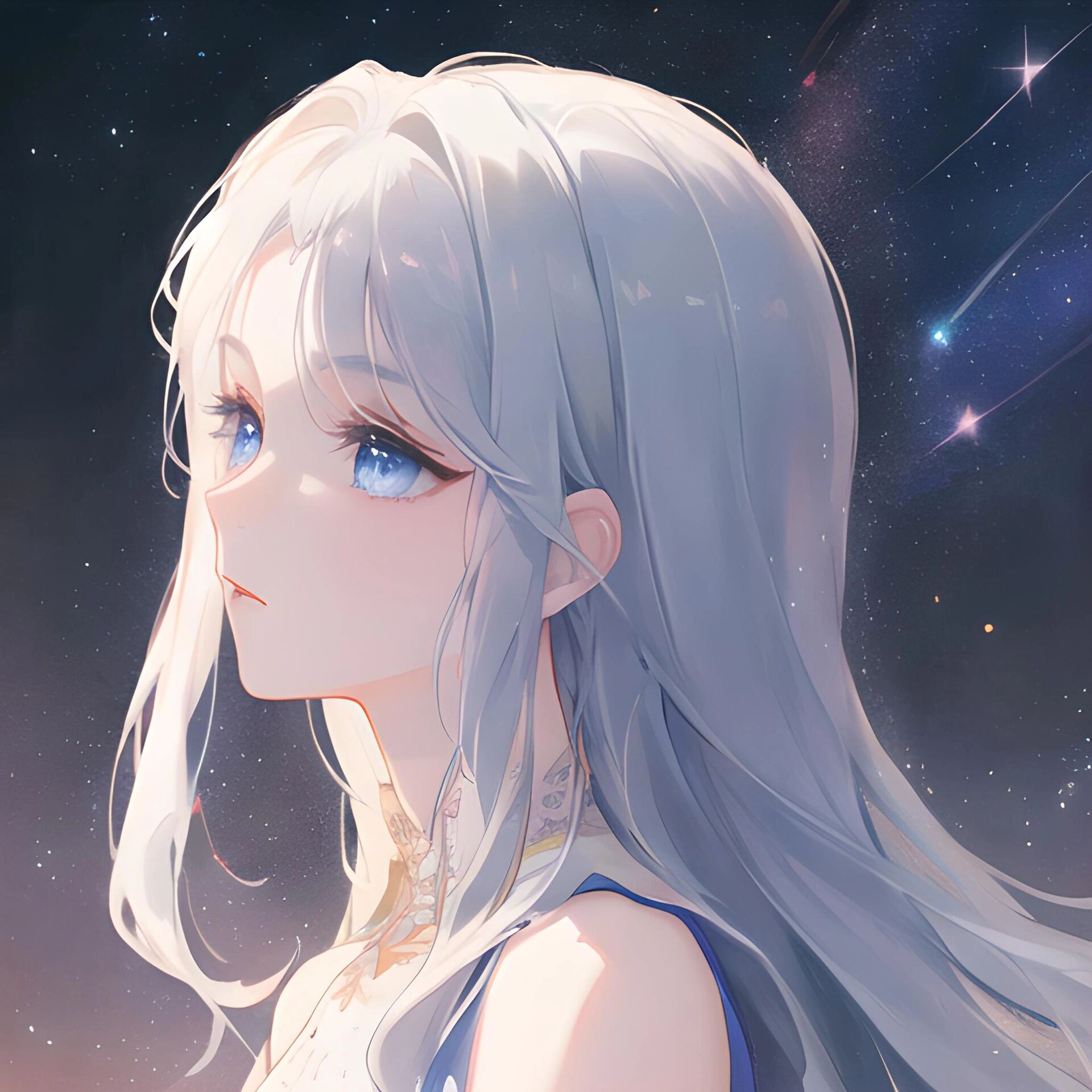 万千星辰不及你丨清冷系御姐女生头像@逸羽轻舞的动态