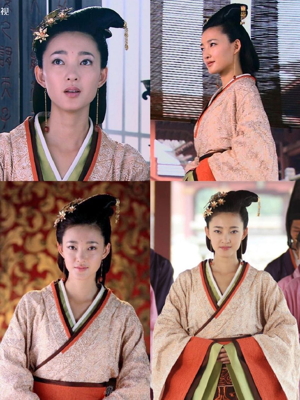 美人心计 聂慎儿 王丽坤 汉宫服装1-8套