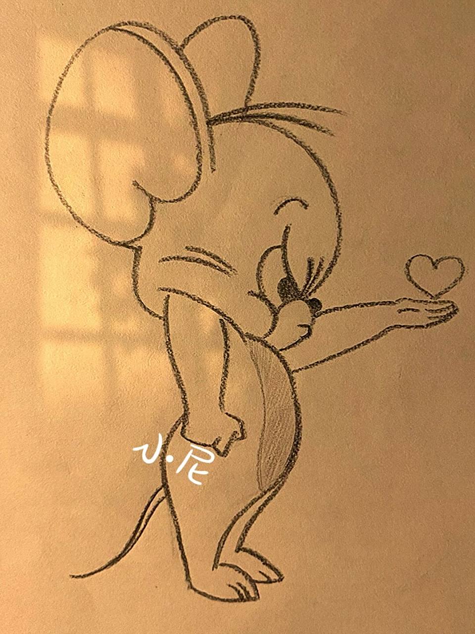 教你画杰瑞 杰瑞绘画教程