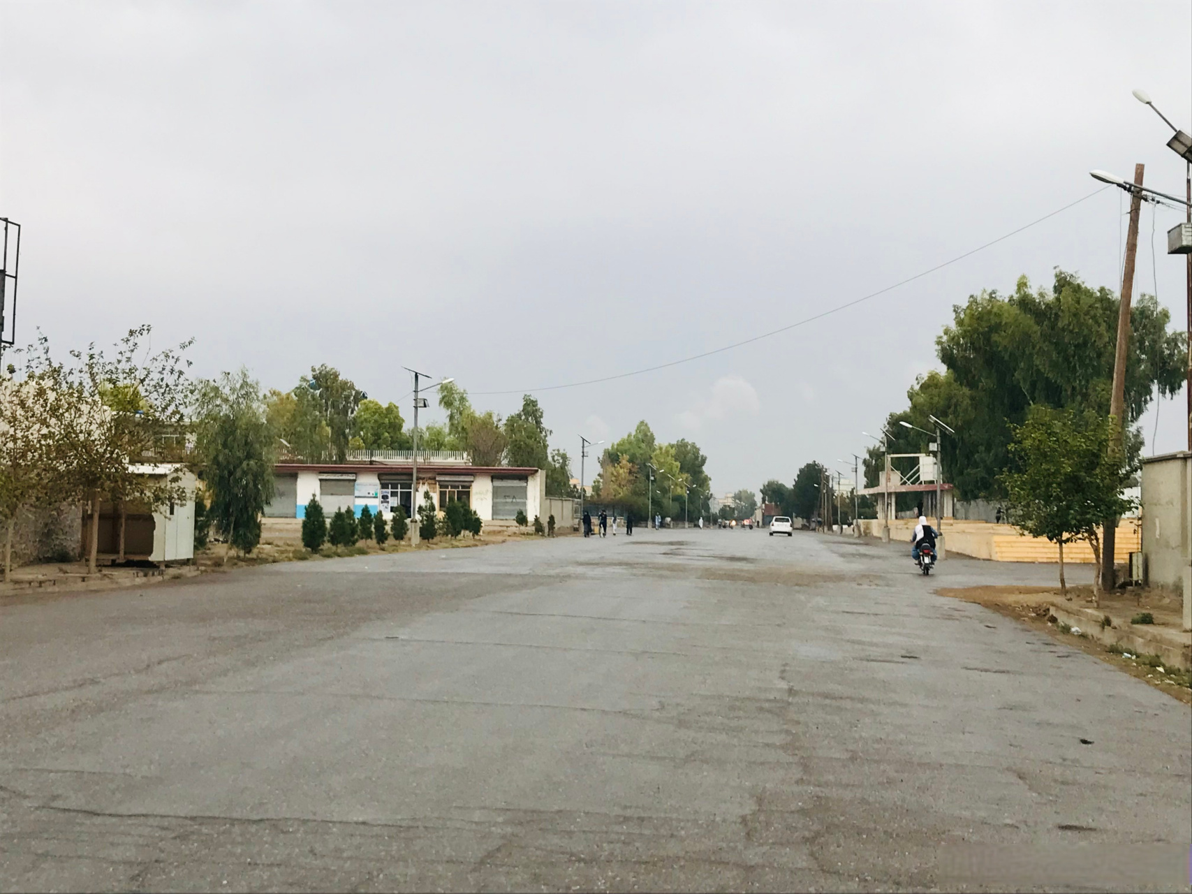 阿富汗南部城市坎大哈街景实拍.