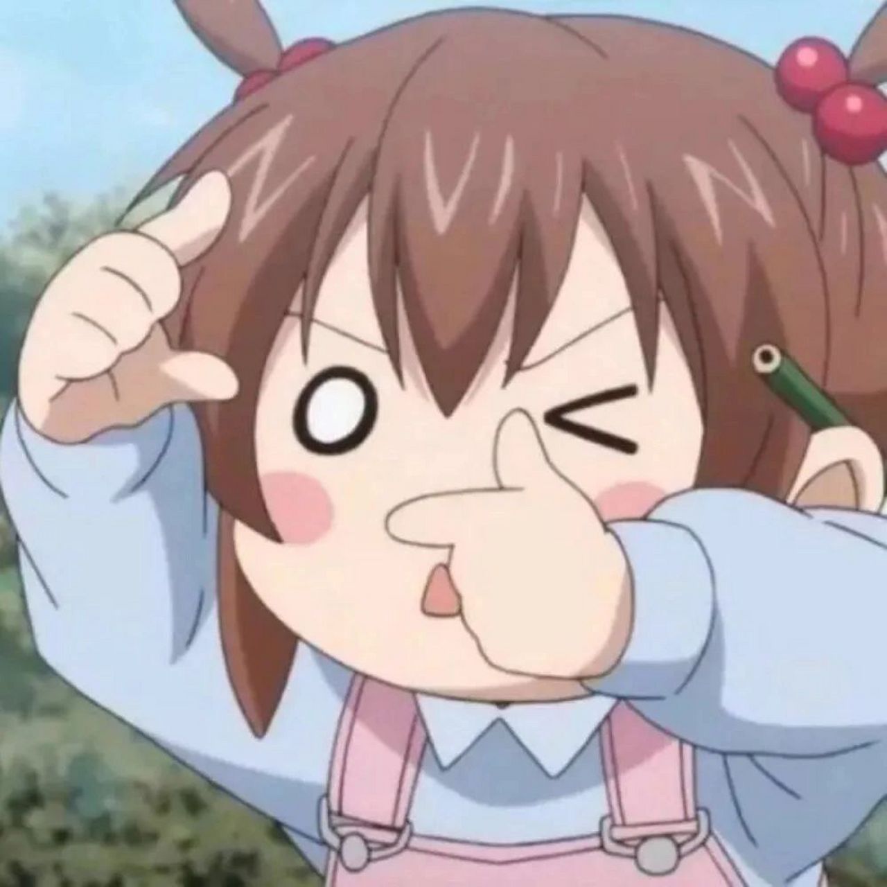 动漫女头丨又沙雕又可爱的动漫女生头像 点点关注?嘿嘿