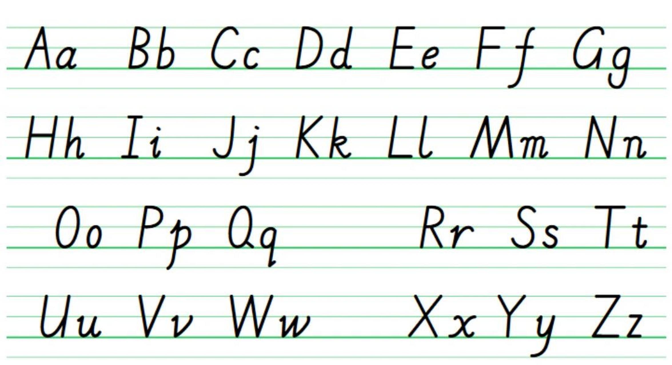 小学英语教案 pep三上unit 1 part a letters 	 教学重点:26英文字母